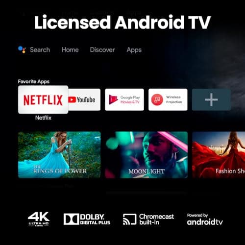 BenQ X3100i True 4K UHD 4LED Gaming Projector, 3300 ANSI Lumens, 4.2ms 1080p 240Hz, 100% DCI-P3, Preset Game Modes, Android TV, 10W TreVolo Speakers, Vertical Lens Shift, eARC, 3D 8