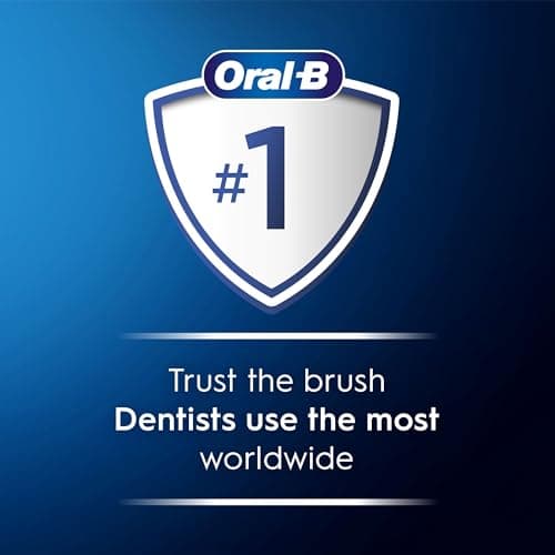 Oral-B Pro 1000 CrossAction Electric Toothbrush, Black and White, 2 Count 7
