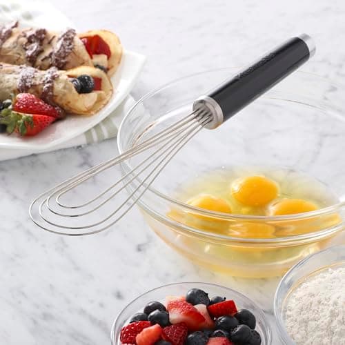 KitchenAid Flat Whisk, Black, 11.5-Inch 5