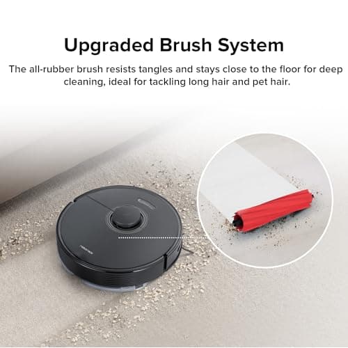 roborock Q7 Max Robot Vacuum and Mop, 30-Level Adjustable Water Flow, 4200Pa Suction, PreciSense LiDAR Navigation, No-Go Zone, No-Mop Zone, 3D Mapping, App & Voice Control, Ideal for Pet Hair 7