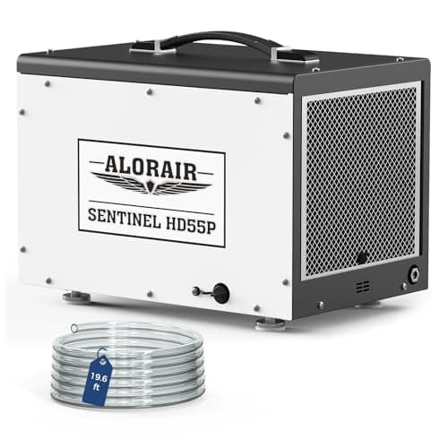 ALORAIR Crawl Space Dehumidifier, 120 PPD Crawlspace Dehumidifiers with Drain Hose and Pump for Basement, Portable Compact Auto Defrost Under House Industry Commercial Dehumidifier