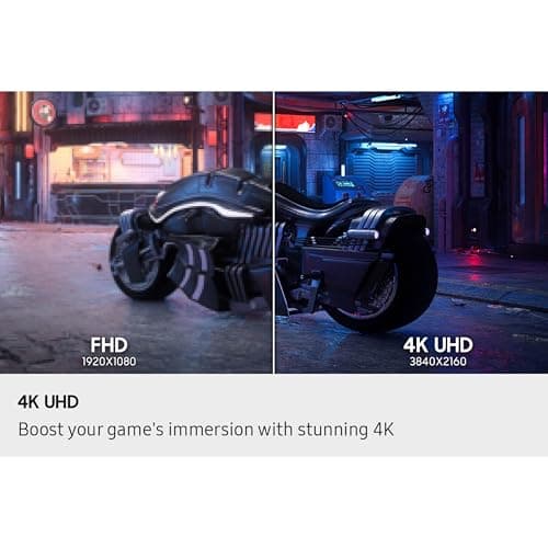 Samsung 27” Odyssey G7 G70F FHD Resolution Gaming Monitor, Fast IPS Dual Mode, 4K 180Hz Refresh Rate, NVIDIA G-Sync Compatible, AMD FreeSync™ Premium, Ergonomic Stand, LS27FG706ENXZA 5