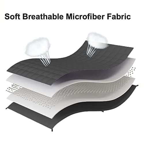 King Size Weighted Blanket 20lbs - 88"x104" Cooling Breathable Heavy Blanket with Glass Beads for Adult All-Season 5