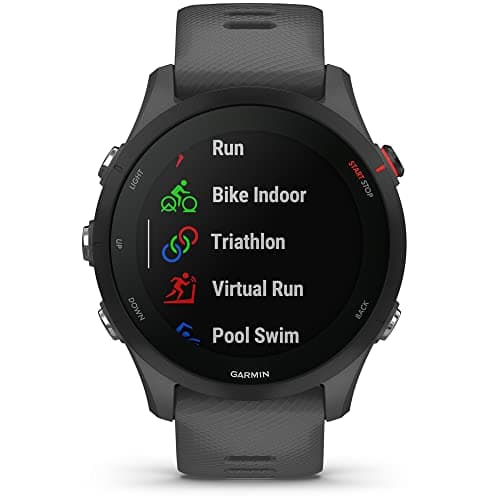 Garmin 010-02641-00 Forerunner 255 GPS Smartwatch Slate Gray | Official USA Partner Model | Bundle with 2 YR CPS Enhanced Protection Pack 6