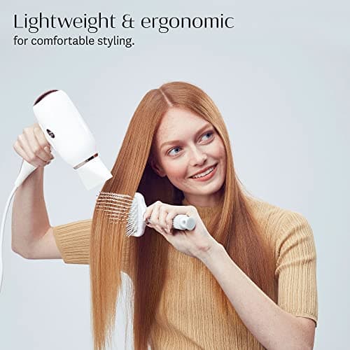 T3 Fit Compact Hair Dryer, White/Rose Gold, 1 Count 9