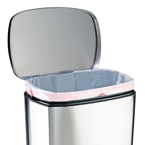 Amazon Basics Flextra Strength Tall Kitchen Drawstring Trash Bags, Fresh Scent, Tear Resistant, 13 Gallon, 50 Count 5