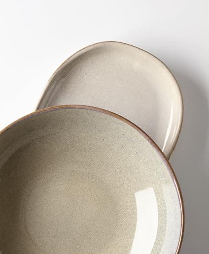 Oneida 897209 Organic Shades 2-Piece Serving Set, Oatmeal 7