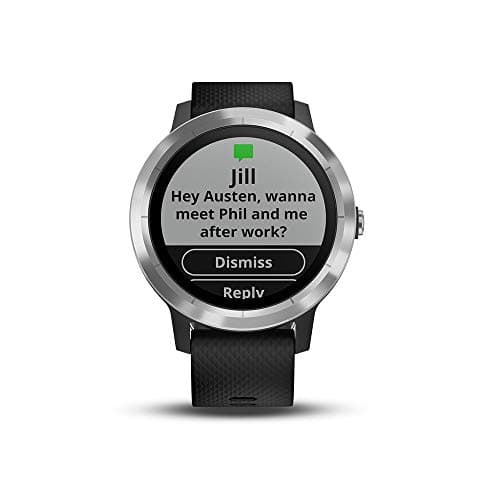 Smartwatch GARMIN Vivoactive 3 1,2in GPS Waterproof 5 ATM Glonass Black Stainless Steel (Renewed) 7