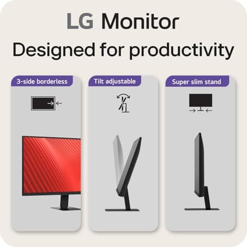 LG 27U631A-B 27-inch QHD (2560 x 1440) IPS Computer Monitor, 100Hz, 5ms, HDR10, Reader Mode, Flicker Safe, HDMI, USB Type-C 15W PD, Black 5