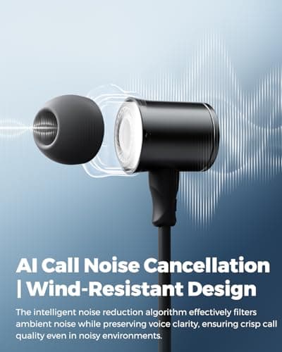 SoundPEATS Bluetooth 5.4 Headphones, LDAC Hi-Res Audio, 11mm Dual-Magnet Driver, IP67 Waterproof, Fast Charge, 20H Playtime, Dual Connection, Dynamic EQ, App Customization, Find Earbuds 7