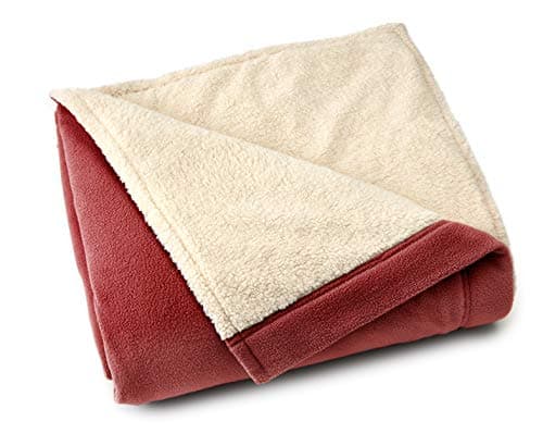 Eddie Bauer - Full Heated Blanket, Soft Fleece Electric Blanket with Sherpa Reverse, Warm Bedding with Low-Voltage Technology (Redwood, Full) 5