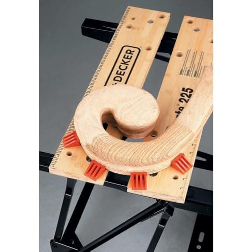 BLACK+DECKER Portable Work Bench and Vise (WM225-A) 6