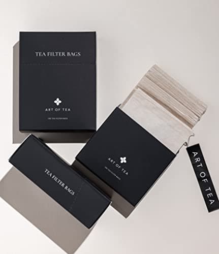 Art of Tea | Filter Bags 4" by 3.5"| Single Use | 100 Count | Works With Coffee or Tea 7