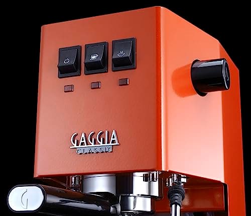 Gaggia RI9380/53 Classic Evo Pro Espresso Machine, Lobster Red, Small 5