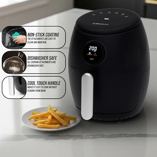 Belaco Air Fryer, 2.1Qt Digital Display, Rapid Air Circulation, Air Fryers, 60 Min Timer, Small Air Fryer, Adjustable Temperature, Dishwasher Safe Basket BEL-AF-02 9