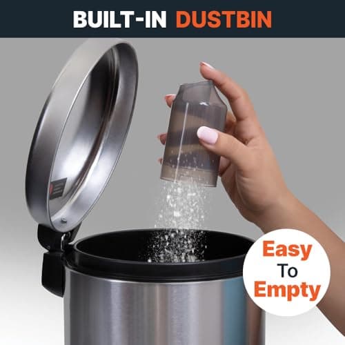 Pocket Vac PRO Handheld Vacuum and Docking Station, Compact Wireless Vacuum Cleaner, Lightweight Powerful for Home Kitchen Car Corner Upholstery Pet Hair Dust Crumbs Cleaning 8