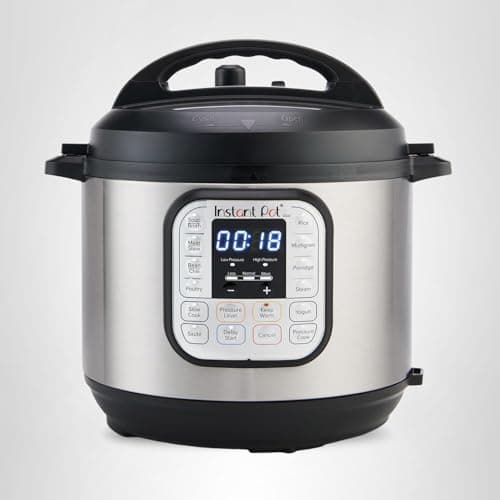 Instant Pot Duo 7-in-1 Electric Pressure Cooker, Slow Cooker, Rice, Steamer, Sauté, Yogurt Maker, Warmer & Sterilizer, Includes App With Over 800 Recipes, Stainless Steel, 6 Quart 9