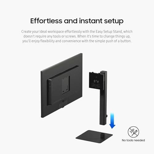 SAMSUNG 27" ViewFinity S8 (S80D) Series 4K UHD High Resolution Computer Monitor, HDR10, Multiple Ports w/ HDMI, DisplayPort, USB-A, Height Adjustable Stand, LS27D806EANXGO, 2024, 3Yr Warranty 6