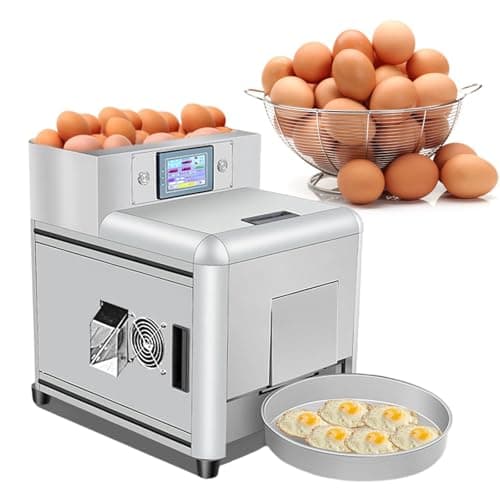 XEEAOFE Fully Automatic Fried Egg Cooker, Commercial Large Capacity Intelligent Automatic Soft-boiled Egg Machine, Electric Egg Cooker, Omelette Maker, 110V