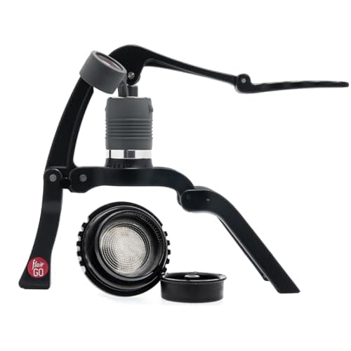 Flair GO: Portable, Collapsible Lever Espresso Machine for 9BAR Espresso Anywhere (Grounds Model)