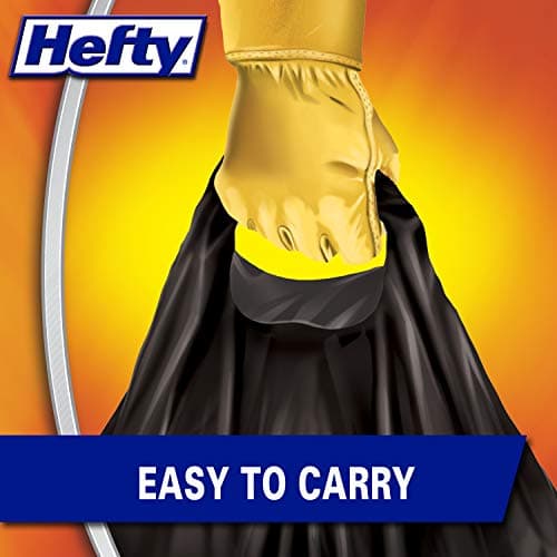 Hefty Load & Carry Heavy Duty Contractor Large Trash Bags, 42 Gallon, 26 Count 5