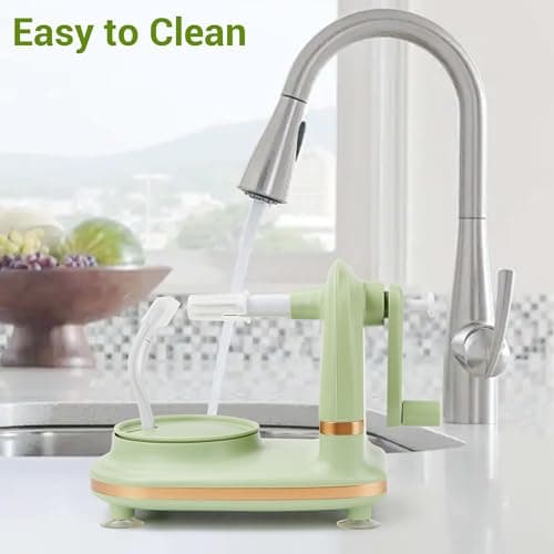 Dormercy Apple Peeler, 8 Wedges Apple Peeler Slicer Corer, Apple Slicer, Stainless Steel Blades 7