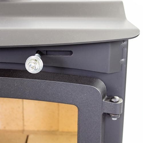 Pleasant Hearth 2,200 Sq. Ft. Wood Stove with Legs and Stainless Steel Ash Lip 7