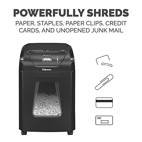 Fellowes 14C10 14-Sheet Cross-Cut Home Office Paper Shredder 5