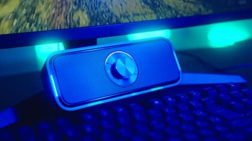 PIONEER Desktop Gaming Speaker,Sound TECTOR,Compact Front Speaker with LED Sound Sensing Meter,PC,PS5/PS4,Switch,USB Type-C, HDMI, Bluetooth,Speakers 5.1ch/7.1ch Surround, TQ-FG3000 5