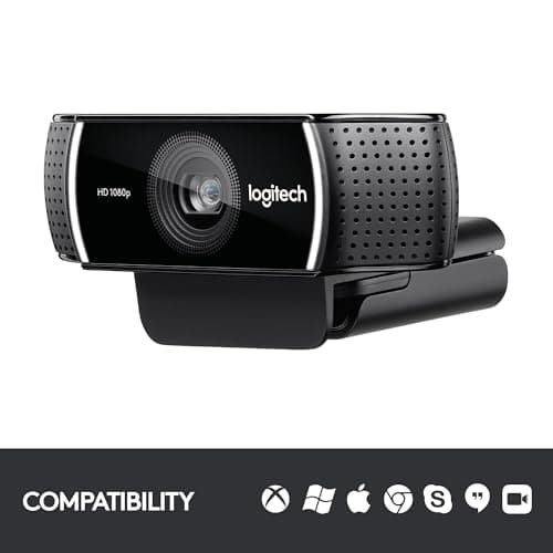 logitech C922 Pro Stream Webcam 1080P Camera for HD Video Streaming & Recording 960-001087(Renewed) 7