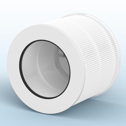 12020 Filter Replacement Compatible with Clorox Tabletop Air Purifier model # 11020 and Clorox Tabletop Smart Air Purifier model # 11021, 12020 HEPA Filter with 200 Sq. Ft. Capacity, 2 Pack 11