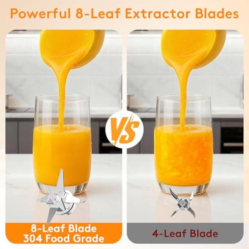 Glass Blender with 14 Functions, 1400W High-Speed Motor, 59oz Capacity, Food Processor for Smoothies, Soy Milk, Soup, Food & Juice, Multifunctional Heating Mixer (Sliver black) 6