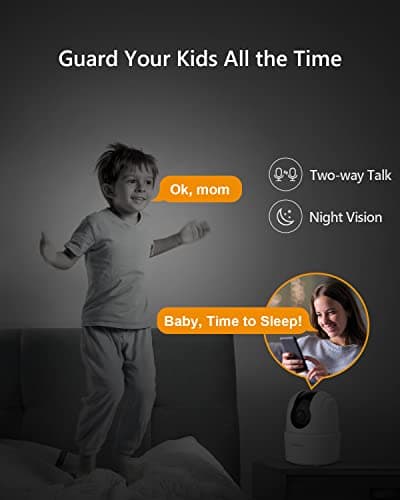 Imou 2K WiFi Security Camera Indoor Pet Dog Baby Camera with AI Human/Motion/Sound Detection, 360° Wireless IP Home Security Camera, Smart Tracking, Siren, Night Vision, 2-Way Audio, Works with Alexa 5