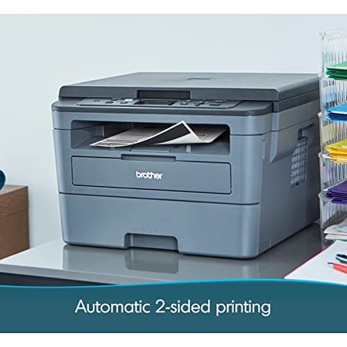 Brother Monochrome Laser HLl2390DW, Wireless Networking, Duplex Printing Refresh Subscription with Free Trial and Amazon Dash Replenishment Read 7