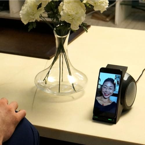 CENSHI Bluetooth Speaker Wireless Charger 2 in 1,Wireless Charging Station for Phone, Stereo Sound Speaker,Compatible with iPhone 17/16/15/14/13 Series,Samsung Galaxy S25/S24/S23/S22,Google etc ﻿ 7