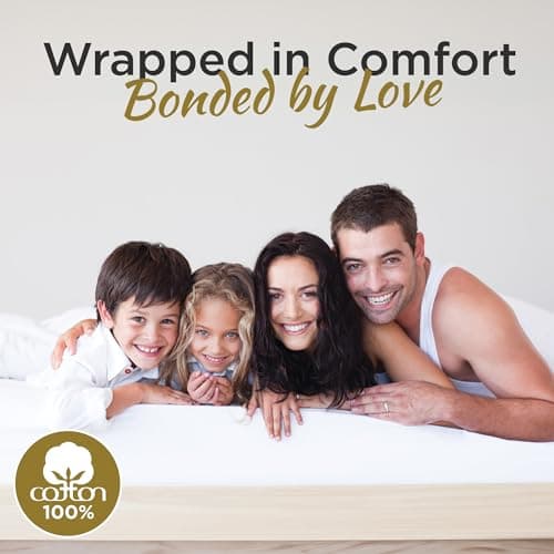 Destiny Crescent Bedding 100% Cotton Jersey Knit 2 Twin XL Fitted Bed Sheets (2-Pack) Soft & Comfy- Twin Extra Long, 15" Deep Pocket, 39"x80" Great for Dorm Room, Hospital & Split King Adjustible Beds 7