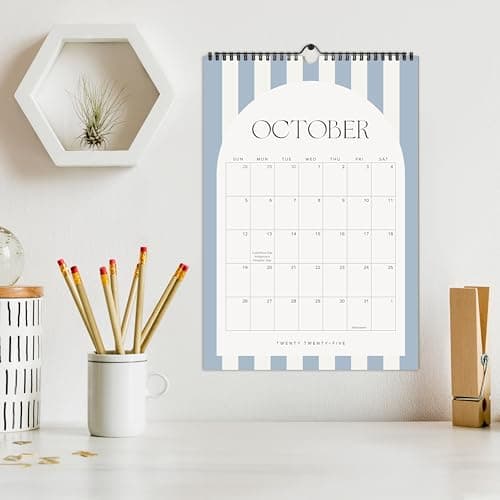 Aesthetic 2025-2026 Wall Calendar - Runs from May 2025 Until December 2026 - The Perfect Modern Calendar Planner for Easy Organizing 6