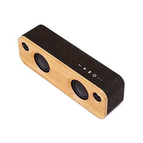 House of Marley Get Together Mini: Portable Speaker with Wireless Bluetooth Connectivity, 10 Hours of Indoor/Outdoor Playtime, and Sustainable Materials, Signature Black 9