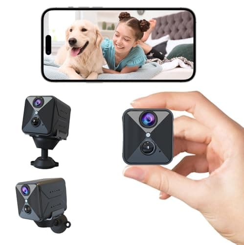 aidowocam Security Camera Wireless Indoor,Long Battery Life, Motion Detection,Remote Viewing,Wireless Camera for Pet/Baby/Nanny Surveillance