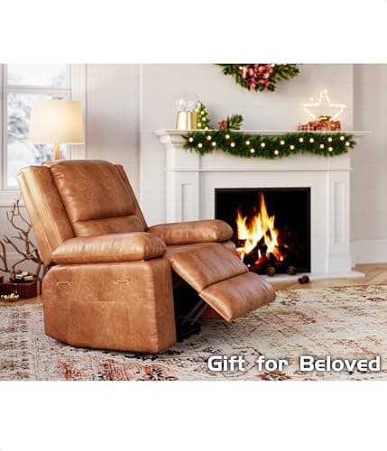 GarveeHome Power Lift Recliner Chair - Heat and Massage, Faux PU Electric Lift Recliner for Elderly & Mobility Impaired, Adjustable Back and Legs, Heavy Duty Lift Chair for Seniors 7