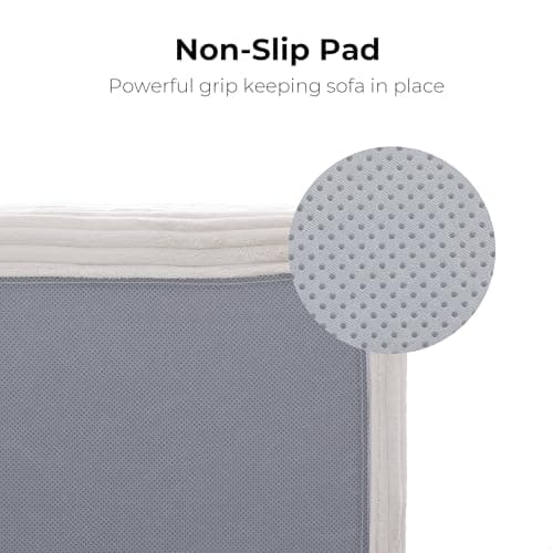 LIKIMIO 71" Loveseat Sofa in a Box - Plush Corduroy Deep Seat Couch, No Assembly Required, Space-Saving Design for Compact Living Room, Apartment, Home Office, Beige 8