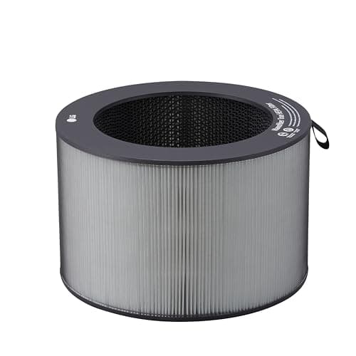 LG PuriCare 360 Air Purifiers for Home, Large and Small Room, Bedroom, Up to 2,059 ft² in 1 Hr with NanoFiber True HEPA Filter, 360 Degrees of Filtration, WiFi, Air Quality Monitor, Low Noise 10