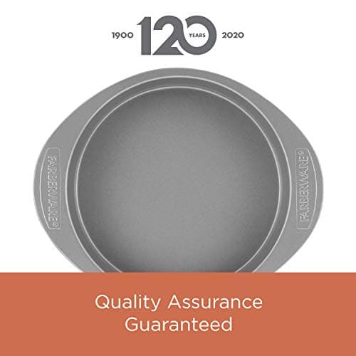 Farberware Nonstick Bakeware 3-Piece Cookie Pan Set, Gray 7