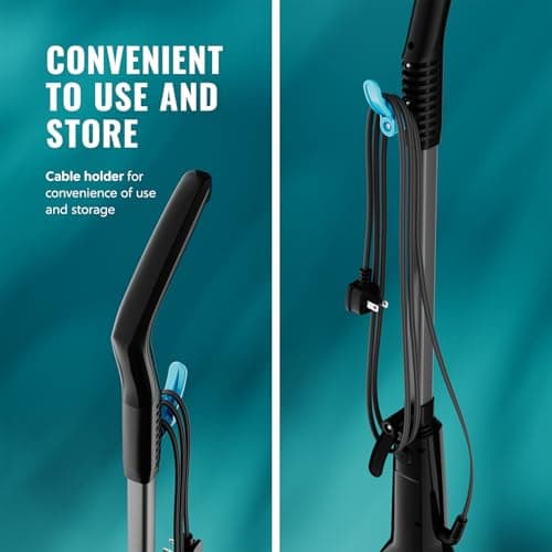 PurSteam Professional Steam Mop | Multi-Surface Floor Cleaner for Hardwood, Tile, Laminate & Carpet | Fast Heating, Lightweight & Chemical-Free Cleaning 8