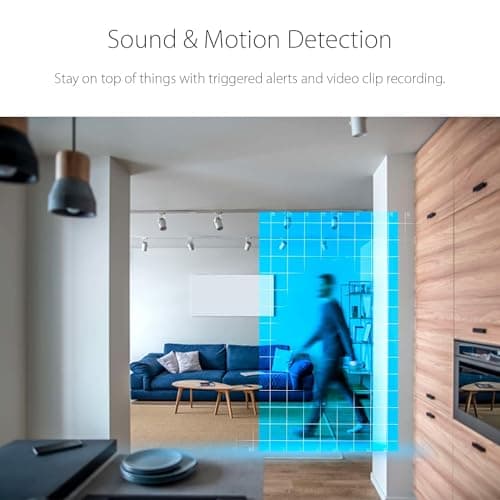 D-Link Pro Series Compact Full HD Pan & Tilt Wi-Fi Camera w/ 360 Degree View, Full HD 1080p Resolution, Sound & Motion Detection, 2-Way Audio, Cloud & Local Recording, Night Vision (DCS-6500LHV2) 7