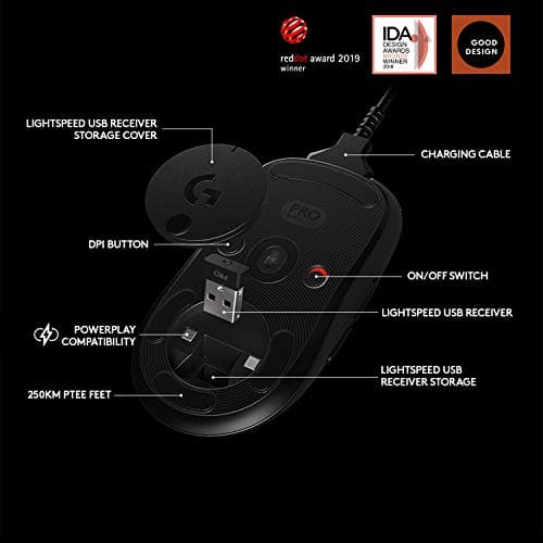 Logitech G Pro Wireless Gaming Mouse with Esports Grade Performance 5