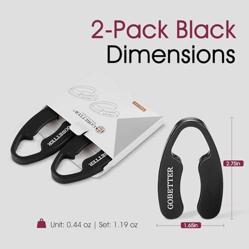 GOBETTER 2 Pcs Wine Foil Cutter Magnetic Design, 4 Stainless Blades Foil Remover Wine Bottles Opener Accessory, Removes Foil Top Effortlessly for Wine Lovers, Black 6