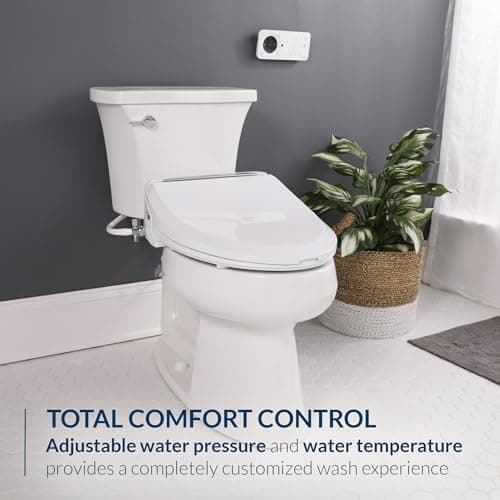 Bio Bidet USPA PRO Modern Bidet Seat, Warm Water, Heated Seat & Dryer, Remote Control, Elongated 5