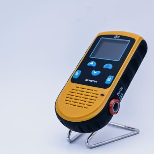 CMI Health Battery-Powered Finger Pulse Oximeter for Adult Spot-Check Use – SpO2 & Pulse Rate Display – Compact Design with Carry Case 9