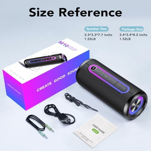 TIMU Wireless Portable Speaker, 8